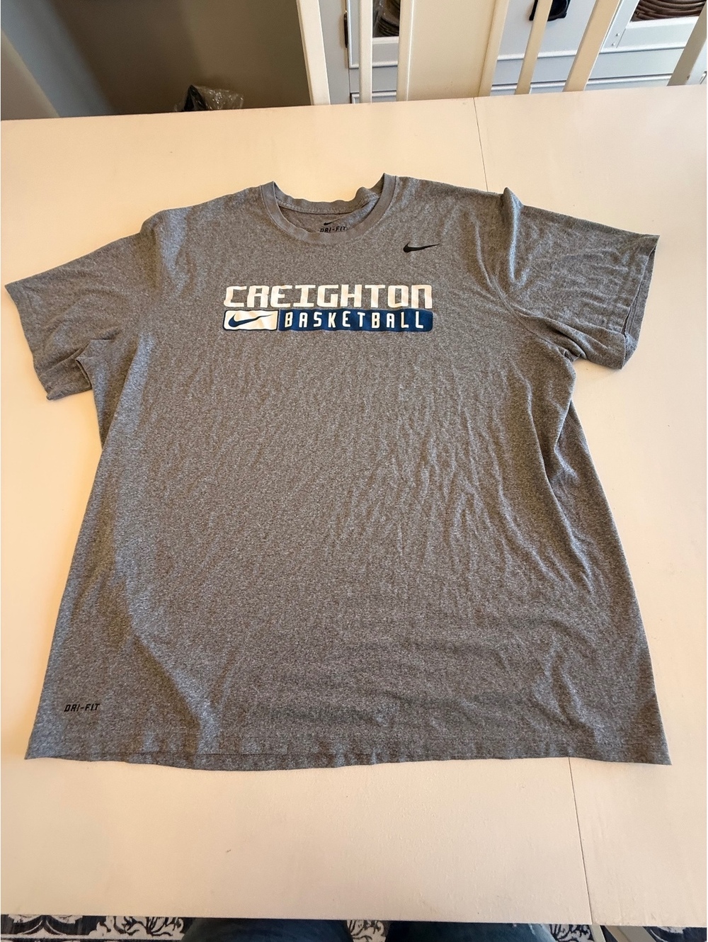 Nike Creighton Basketball Dri-FIT T-Shirt XXL Gray
